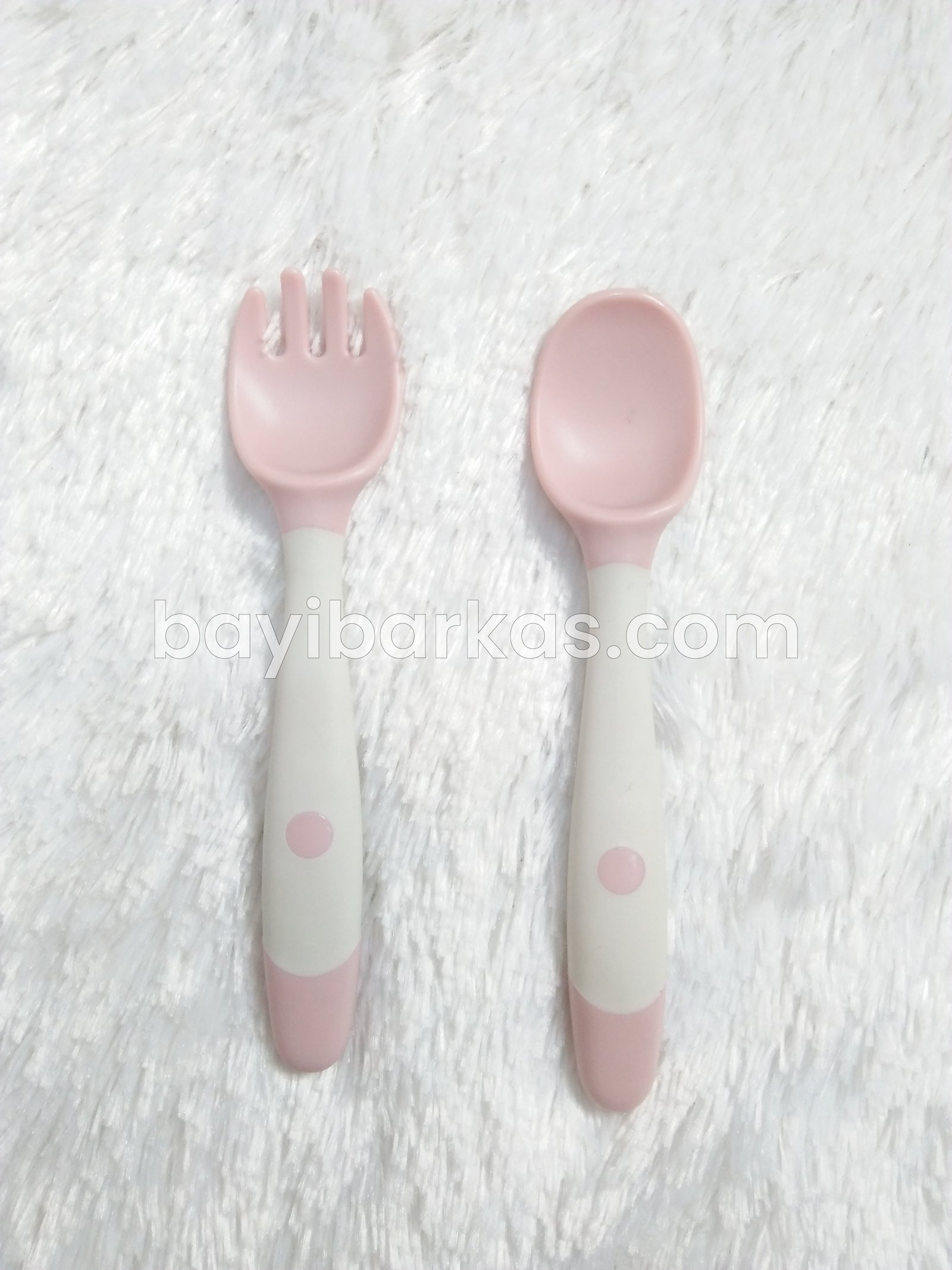 Set Sendok + Garpu Silicone *NEW (KMF)