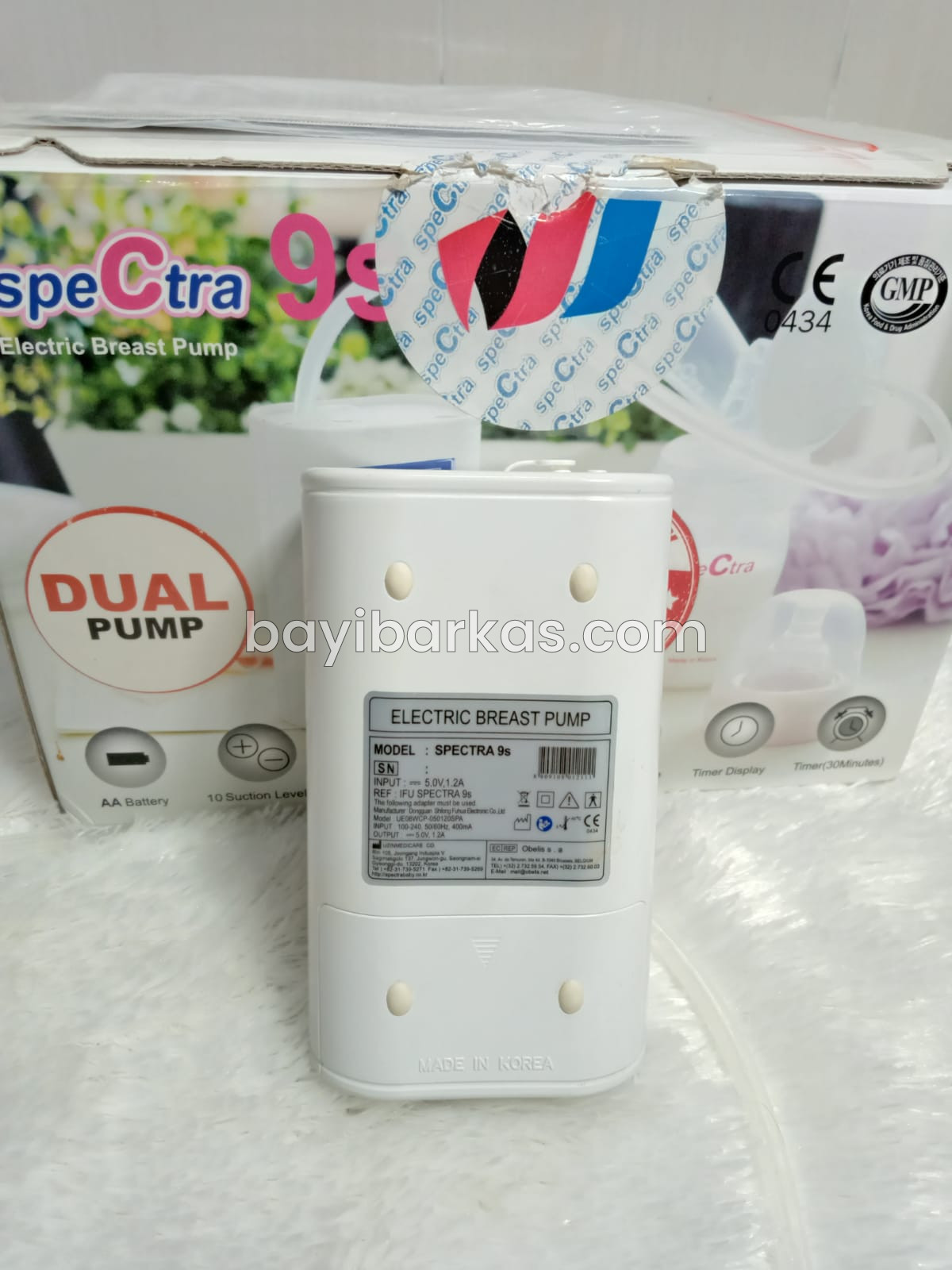 Breast Pump / pompa asi / pumping Electric Dual Pump SPECTRA 9 S *Second