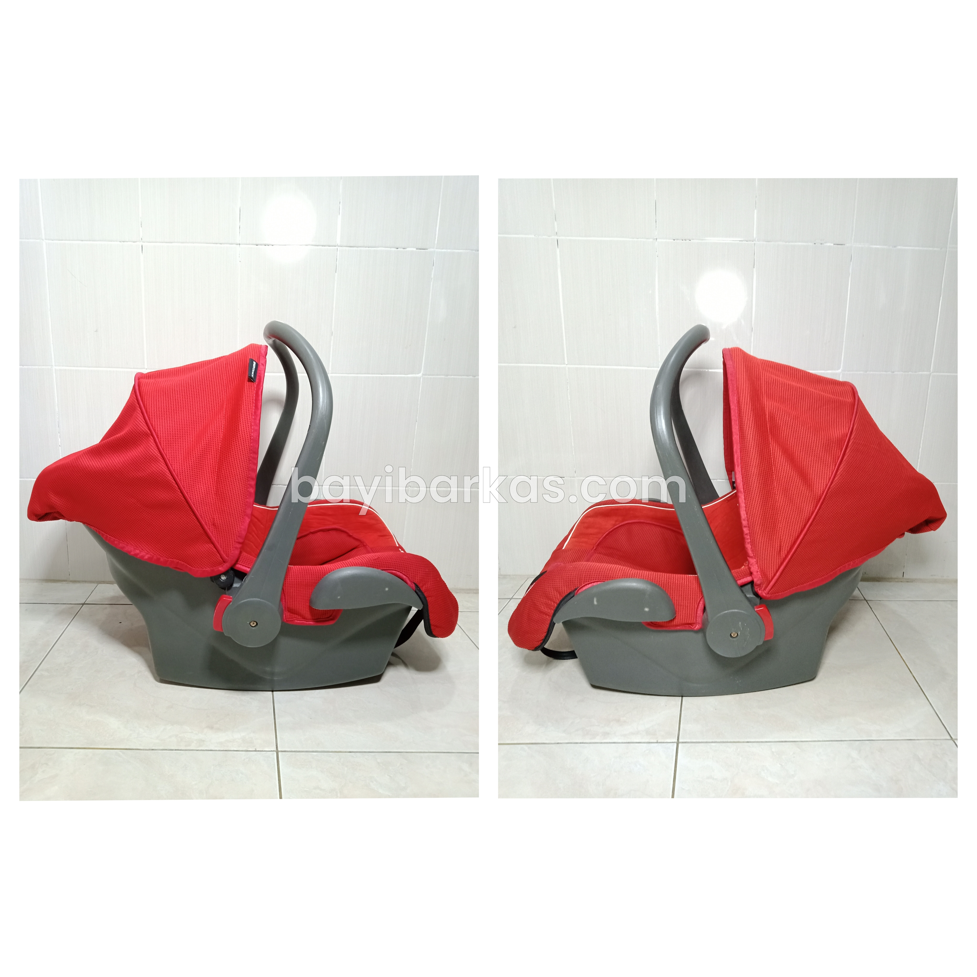 Carseat / kursi mobil Infant carier BABY DOES (merah) *Second (BP. KA)