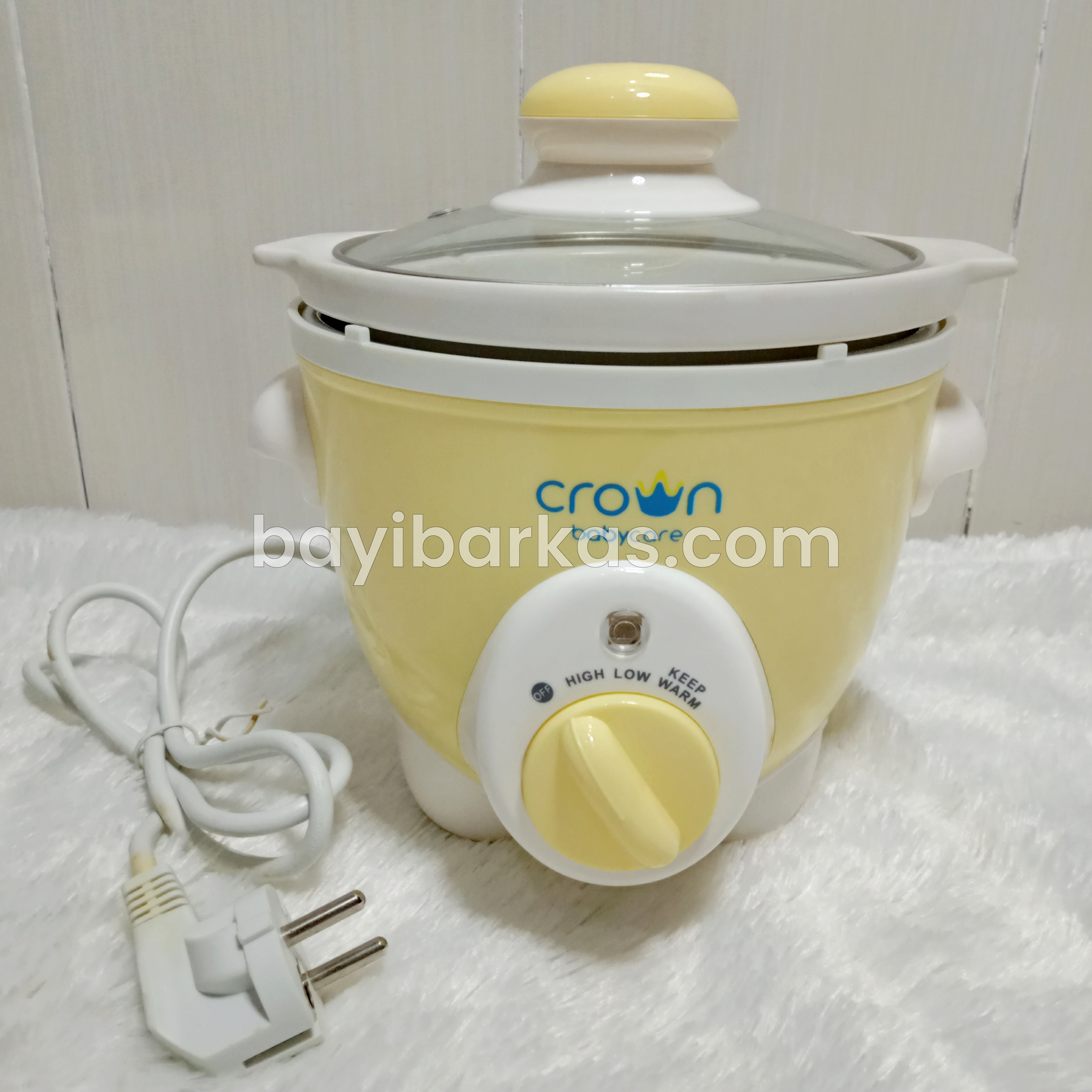 Slow Cooker Multifunction electric crokery pot / mesin penanak nasi CROWN 'CR-538' *EX-KADO
