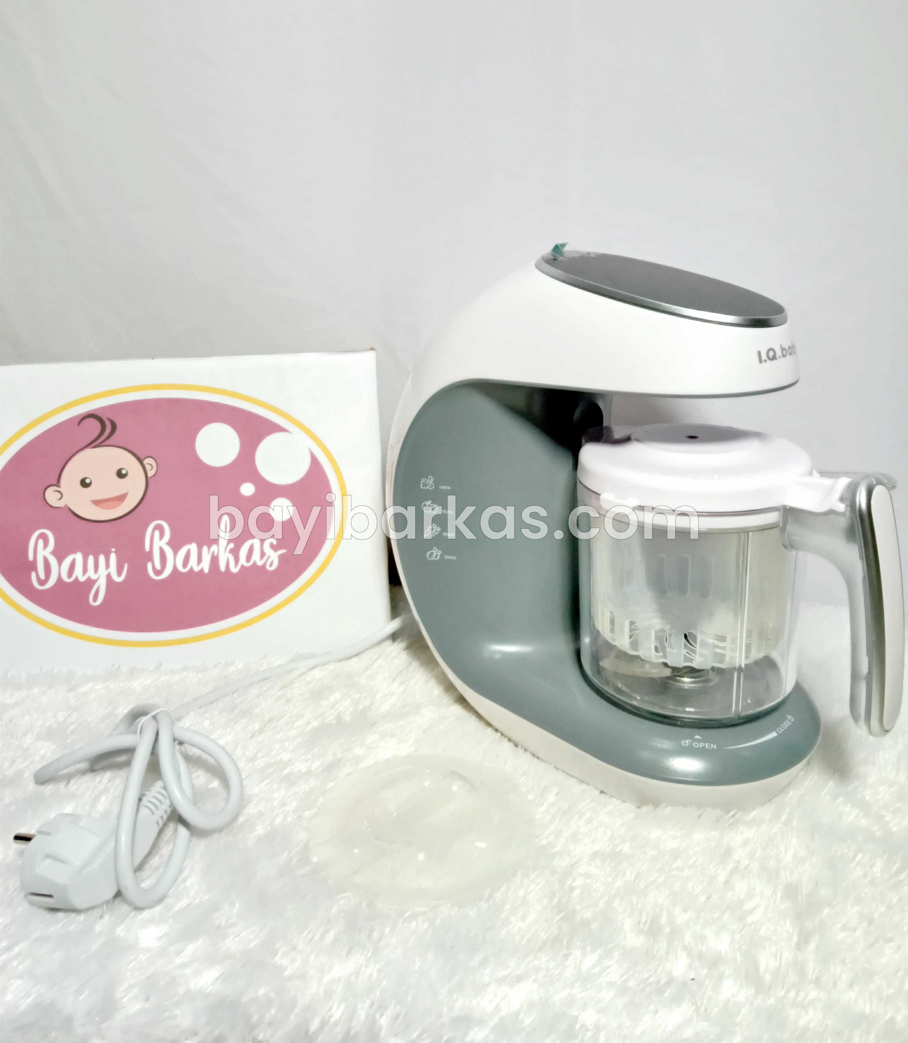 Food Processor 9in1 merk I.Q BABY 'IQ-921' *EX-KADO 