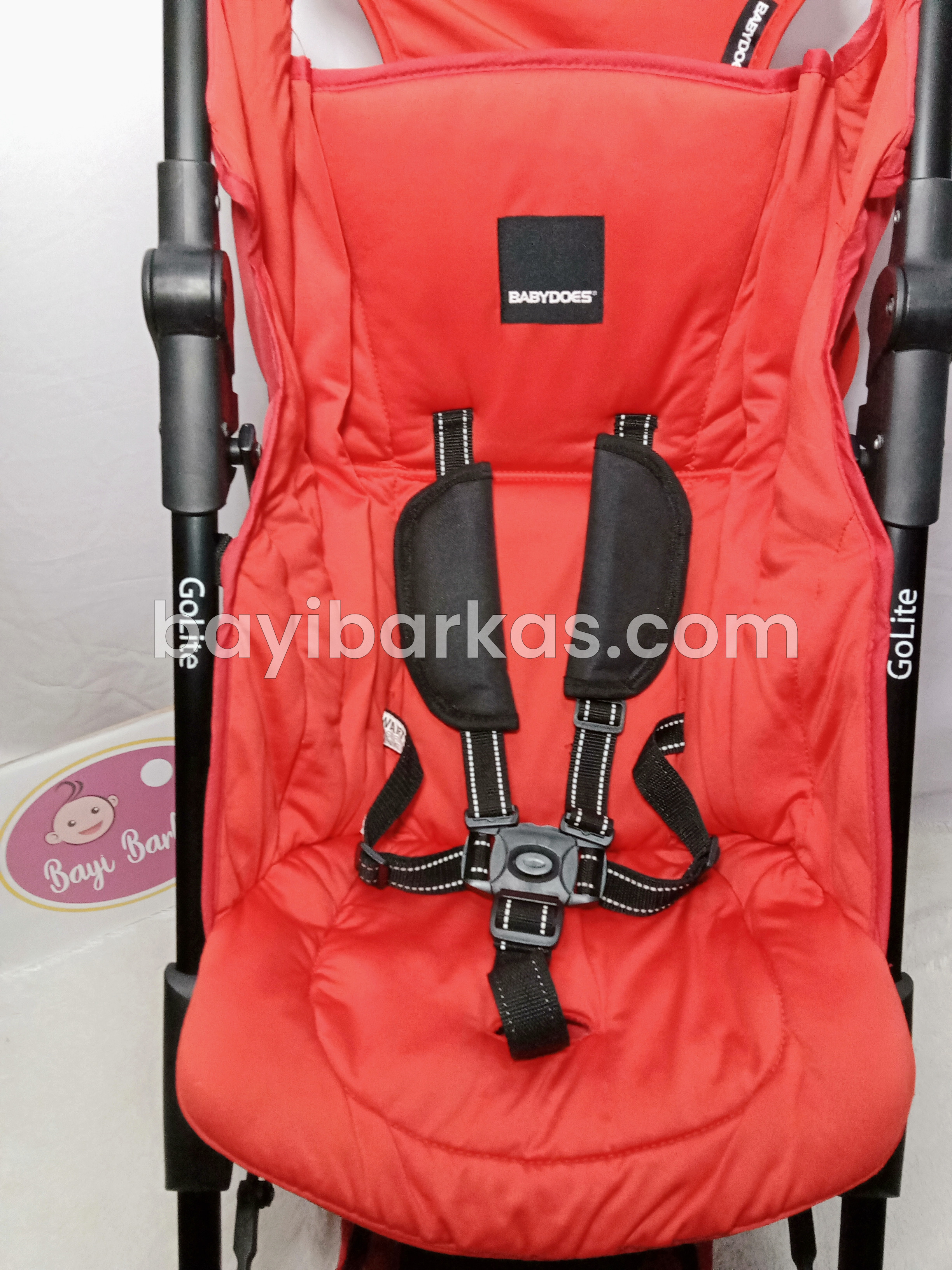 Stroller Cabin Size merk BABY DOES 'GoLite' Merah *Second (BP.MFA)